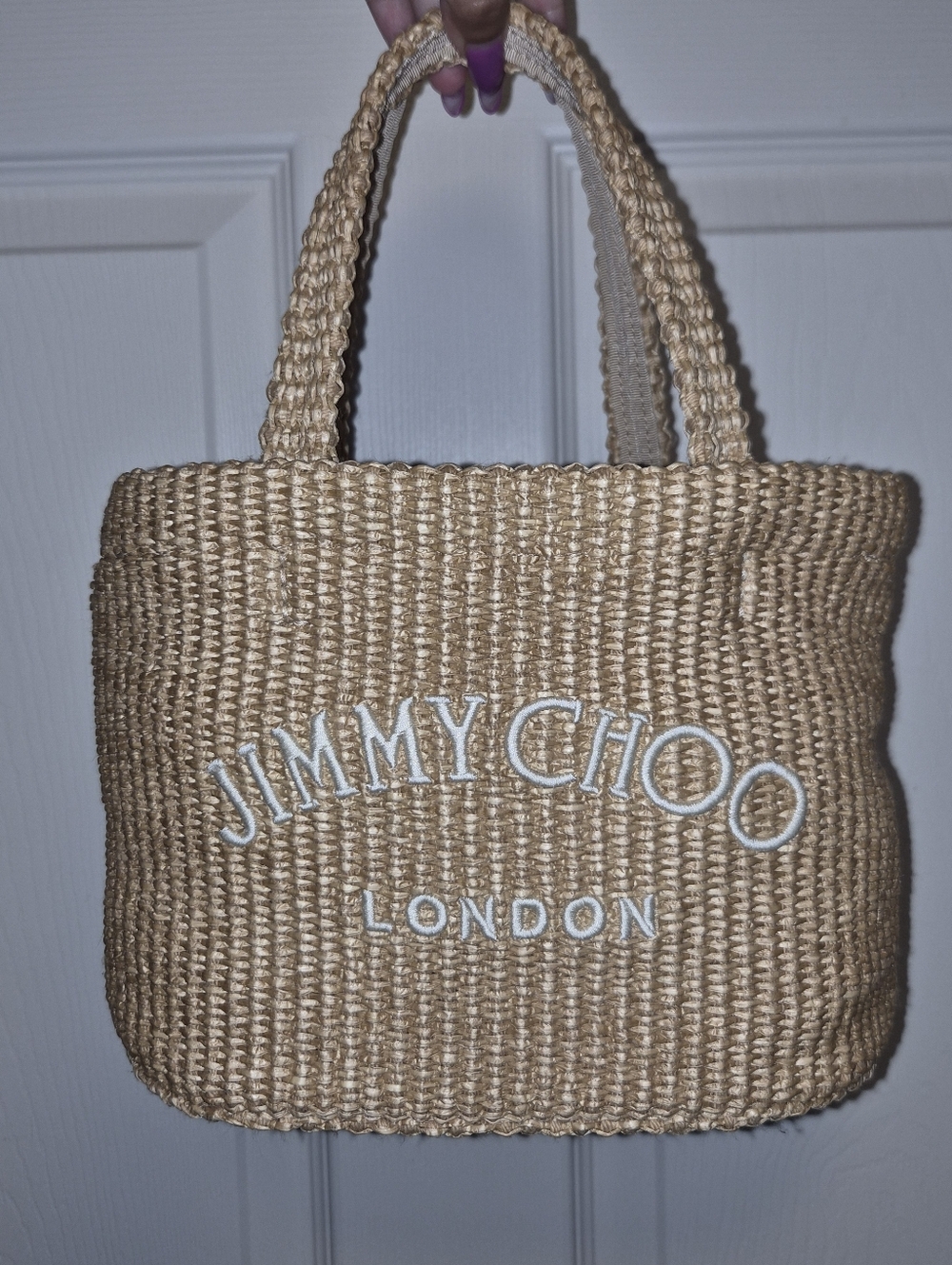 Jimmy Choo Beach Tote Mini